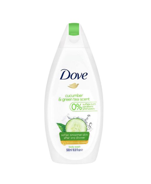 Dove Cucumber & Green Tea Scent Body Wash 500mlDove Cucumber & Green Tea Scent Body Wash 500ml