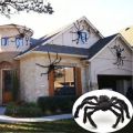 Halloween Big Plush Spider Halloween Decoration Party Props Outdoor Big Spider Decoration Chamber Trick A Prank Big Spider.