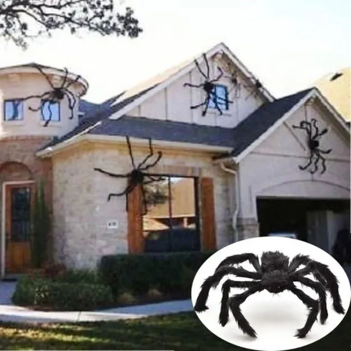 Halloween%20Big%20Plush%20Spider%20Halloween%20Decoration%20Party%20Props%20Outdoor%20Big%20Spider%20Decoration%20Chamber%20Trick%20A%20Prank%20%20Big%20Spider%20-%20Image%202