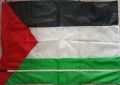 PALESTINE PARASUIT FLAG SMALL SIZE.  2/3 SIZE. LENGTH IS 36 INCH AND WIDTH IS 27 INCH. ONE FLAG IN THE PACKAGE.. 