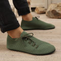 Thin Bottom Breathable Mesh Loafers Men Anti-Slip Driving Shoes Summer Casual Comfortable Walking Shoes Office Mens.