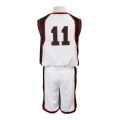 2025 Halloween Kuroko Tetsuya Cosplay Costume Anime Kuroko's Basket Ball Cosplay Costume Wig High School No.11 Vest Basketball. 
