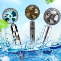 Mode Adjustable Shower Head High pressure  water saving Handheld  Shower Head Stop Water  Bathroom Shower Nozzle. 