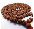 Natural Rudraksha Mala- Pure Nepali Original Lab Tested And Certified - 5 Mukhi Rudraksha 108 Mala. 