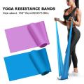 Yoga Sport Resistance Bands Pilates Training Fitness Exercise Gym Elastic Band Physical Therapy Stretching Strength Training.