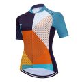 Cycling Jersey Women Quick Dry Breathable Bike Shirts with Pockets Bicycle Clothing for Road Biking Riding. 