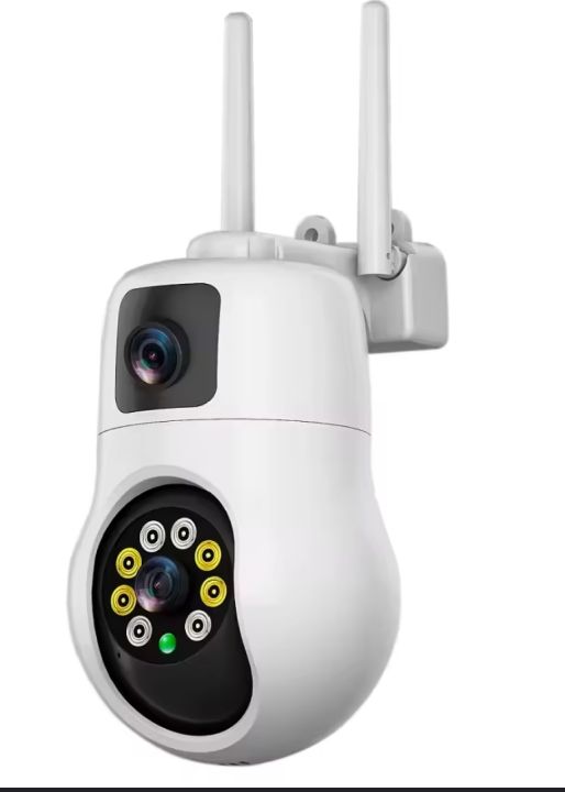 Smart Wifi Dual lens Full color Full Hd Home security indoor Camera ...