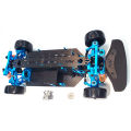 Tamiya Sakura TT02 TT01 V2 1:10 4WD RC Car Carbon Fiber Frame Al Alloy DIY Model Remote Control Drift Racing Upgrade Parts KIT.