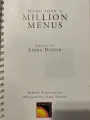 More than a million menus. 