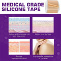 1 Roll Self-Adhesive Scar Cover Tape Reusable and Effective Skin,Skin-Friendly for Ear Protection & Discreet Coverage Waterproof.