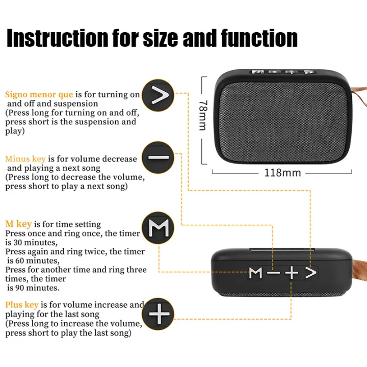 #Portable%20Speakers%20Outdoor%20Bluetooth%205.0%20Mini%20Oxford%20Loudspeaker%20Wireless%20Column%203D%20Stereo%20Music%20Player%20Surround%20Hifi%20sound%20Box%20-%20Image%205