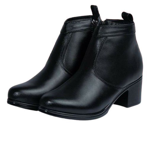 BHL-6 Black Horse Leather Boots for Women