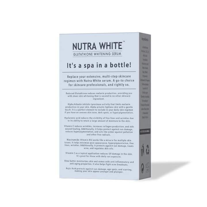 NUTRA%20WHITE%20ALL-DAY%20WHITENING%20CREAM%20+%20SERUM%0A%0AGlutathione%20Alpha%20Arbutin%20Vitamin%20C%20Niacinamide%20%20Hyaluronic%20acid%20Licorice%20extract%20Aloe%20vera%20Kojic%20Acid%20%20Vitamin%20E%20Shea%20butter.%20-%20Image%204