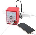 5V 2A Mini DC Power Supply Ammeter for Mobile Phone Repair Tool Ampermetre Power Source Short Circuit Protection Test Tools Set. 