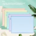 5pcs Mesh Zipper Pouch Document Bag Waterproof Zip File Folders A4 School Office Supplies Pencil Case Storage Bags. 