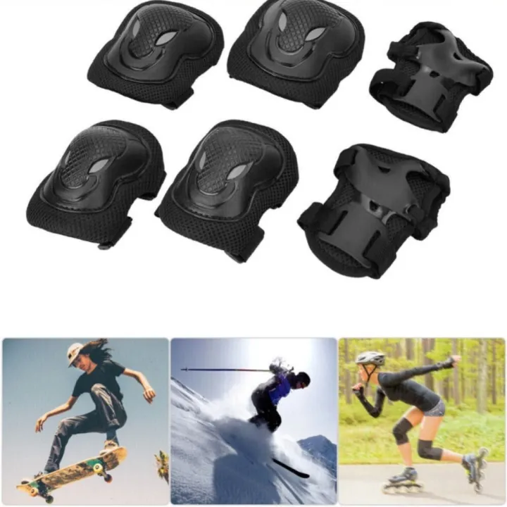 Women%20Men%20Elbow%20Wrist%20Knee%20Pads%20Protective%20Gear%20Set%20Skate%20Roller%20Cycling%20Bike%20-%20Image%203