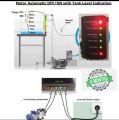 Device for Water Pump Automation with Tank Level Indication - Motor Automatic Switch - Water Tank Level Indicator With Pump OFF/ON control. 