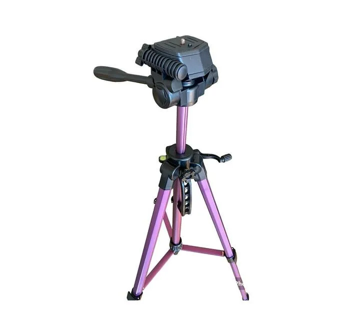 "Heavy%20Duty%20NP680%20Purple%20Camera%20Tripod%20Stand%20for%20Canon,%20Nikon,%20Sony%20DSLR%20-%20Professional%20Stable%20Support"%20-%20Image%202