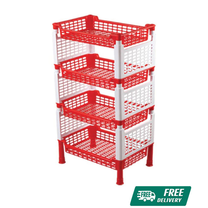 RFL Two Color 4 Step Beauty Rack 93014 | Daraz.com.bd