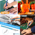 Profession Window Tint/Vinyl Wrap Tools Kit with Felt Squeegee Craft Knife Blades Micro Squeegee for Vinyl Films Car Wrap Kit.