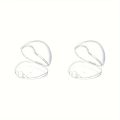 Transparent Pacifier Case Pacifier Holder Box BPA-Free Nipple Shield Case for Travel and Home. 