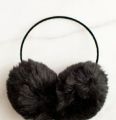 NWT Primark Super Fluffy black earmuffs for girls, women's. 