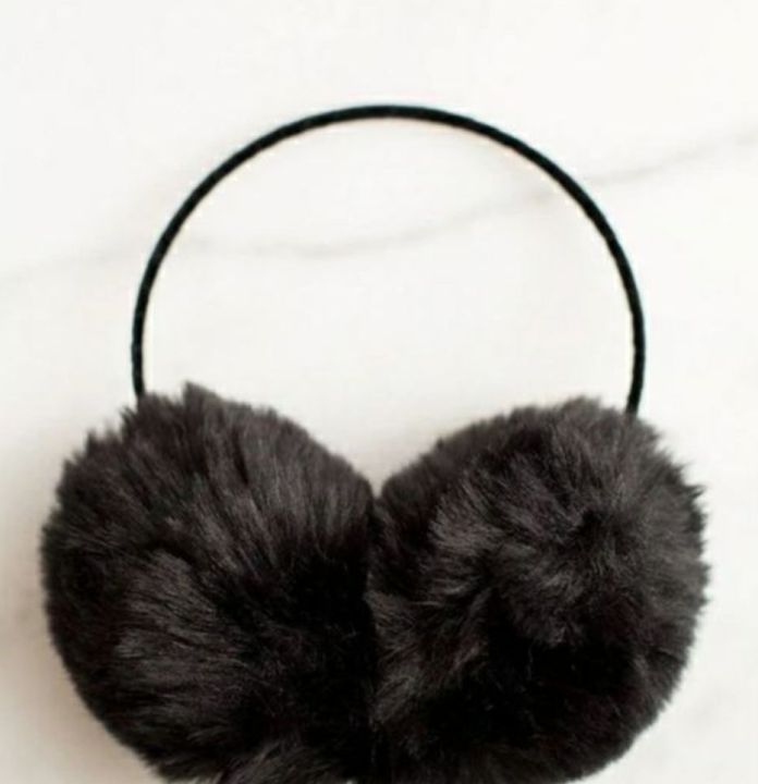 NWT%20Primark%20Super%20Fluffy%20black%20earmuffs%20for%20girls,%20women's%20-%20Image%202