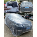 "Uv-Resistant" Premium Transparent Pe Car Cover - Waterproof, Dustproof & Scratch-Resistant For All Vehicles. 