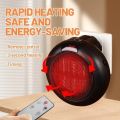 Mini Heater Winter Home Wall Mounted Desktop Dual-Purpose Silent Fast Heating Heater Electric Heater with LED Display and Timer.