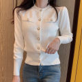 2026 Autumn Long Sleeve Fashion Women Cardigans Sweater Knitted Coat Short Casual Single Breasted Korean Slim Chic Ladies Tops.
