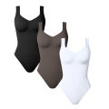 Style  Casual Ladies Jumpsuit Bandage Backless Seamless Hot Spring Vacation Women's Bodysuit. 