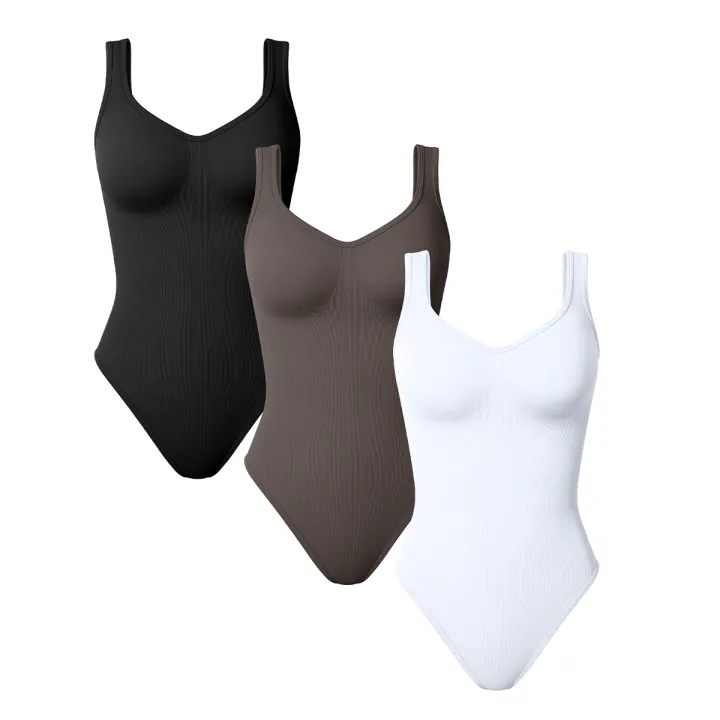 Style%20%20Casual%20Ladies%20Jumpsuit%20Bandage%20Backless%20Seamless%20Hot%20Spring%20Vacation%20Women's%20Bodysuit%20-%20Image%202