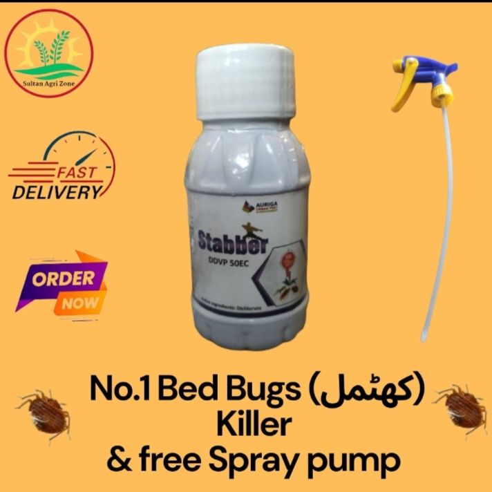 Stabber Bed Bug spray Khatmal maar Spray with free spray nozzle