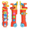 Kids Golf Club Set Indoor and Outdoor Sports Retractable Toy Golf Clubs Game Family Parent Child Outdoor Interactive Toys.