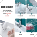 1080° Rotation Kitchen Tap Universal Washbasin Faucet Extender Aerator Bubbler Nozzle Bathroom 2 Spray Modes Tap Extend Adapter.