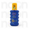 NIVEA Sun Protect & Moisture SPF 30 Sun Spray, 200ml – Immediate UVA/UVB Protection, 48H Moisture, Water Resistant – Dermatologically Tested 🌞. 