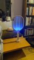 Weidasi WD -960 Mosquito rechargeable bat with UV light Manual & auto kill, base stand, lithium battery, USB charging cable. 