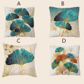 1pc Ginkgo Leaves Printed Pillowcase - Soft and Cozy Plush Design ForComfortable Sleep. 