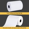 Olaf 57 * 25mm 3pcs High-definition Printing Paper White Children's Camera Printer Replacement Accessories Mini Error Printer. 