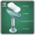 High Quality Newstyle Leaf Shape Soap Box Drain Soap Holder Box Bathroom Shower Soap Holder Dish Storage Plate Tray Bathroom Supplies Bathroom Gadge. 
