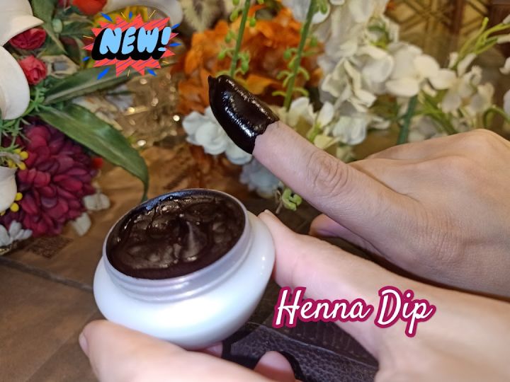 Pack of 1 Premium Quality Henna Dip | Henna Paste | Instant Henna Dipper | Karachi Dark Brown Mehndi Finger Dipper Kit | Each Dip is Freshly Made with the Finest Henna. Enjoy Free Artisan Stickers!