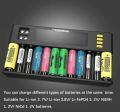 liitokala lii s12 latest model charger with LCD display for 18650 lithium battery and many more rechargeable batteries liitokala lii 500 liitokala lii600 liitokala lii s8 xtar vc4 xtar vc8 laptop scrap batteries 18650 lithium cells 18650 lithium. 