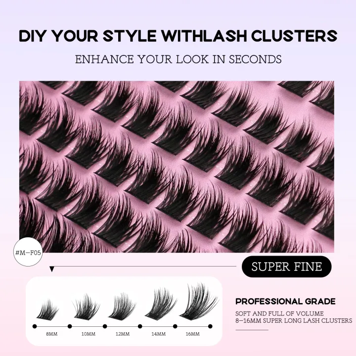 %E2%80%8BGROINNEYA%E2%80%8B%E2%80%8B%20Fluffy%20DIY%20Cluster%20Lashes%20Kit%20Individual%20Eyelashes%20Lasting%20Eyelash%20Extension%20Lash%20Bond%20And%20Seal%E2%80%8B%E2%80%8B%20Tools%20Easy%20Makeup%20-%20Image%204