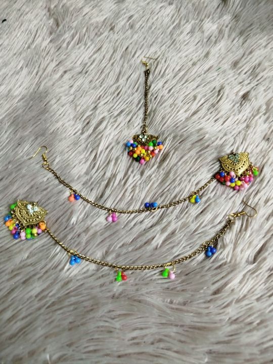 new%20bahubali%20earrings%20tikli%20set%20for%20women%20-%20Image%206