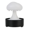 Mushroom Lamp For Home Bedroom Rain Cloud Night Light Portable Fountain Light Warm White Lights. 