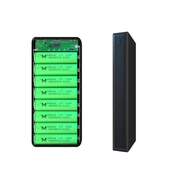Power Bank Case for 8*18650 Batteries - Durable and Compact