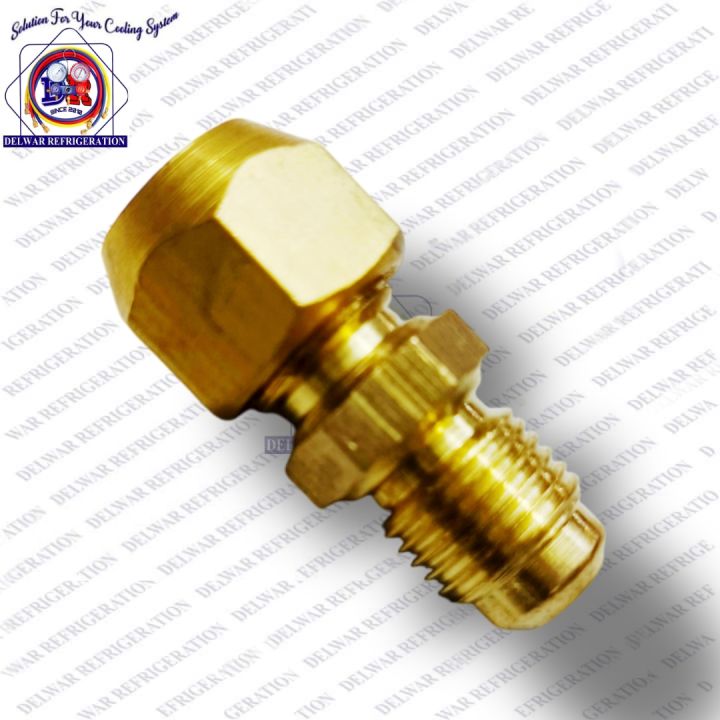 copper%20pipe%20extension%20fitting%20brass%20flare%20union%20with%20forged%20nut%205/16"%20-%20Image%202