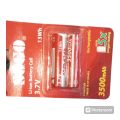 Rechargeable Cell  3.7v 18650 size. 