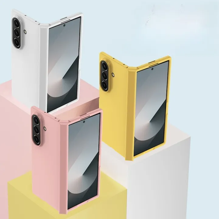 PC%20Skin%20Texture%20Hard%20Shell%20Phone%20Case%20for%20Samsung%20Galaxy%20Z%20Fold%207%206%205%203%204%20ZFold7%20with%20Hinge%20Protection%20Cover%20-%20Image%205