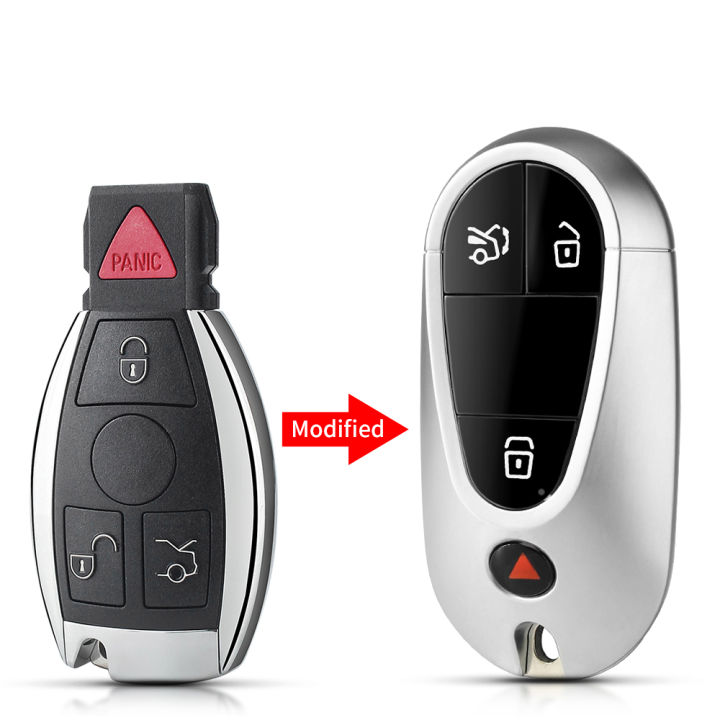 KEYYOU%201PCS%20Modified%20For%20Mercedes%20Benz%20S%20Class%20Upgrade%20Remote%20Smart%20Car%20Key%20Shell%20Case%20For%20BMW%20Mercedes%20Benz%20BGA%202000+%20Year%20-%20Image%207